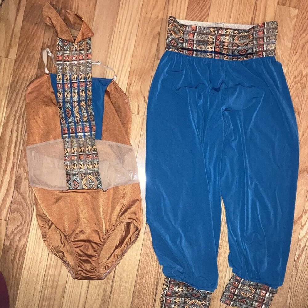 Creations By Cicci Egyptian style dance costume size child XL